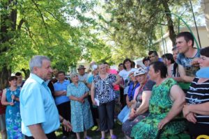 Vizită de lucru în satul  Antoneuca