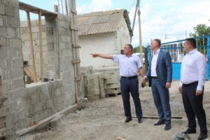 Lucrări de construcţie a grădiniţei Scufiţa Roşie