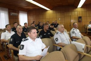 Ședința de bilanț a Inspectoratului de poliție Drochia