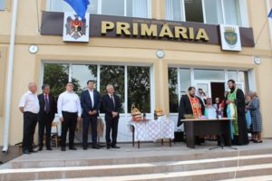 Inaugurarea primăriei satului Ţarigrad