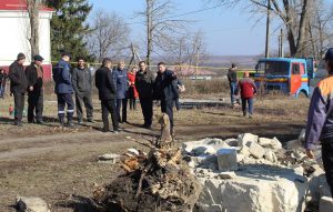 În satul Fântâniţa s-au desfăşurat aplicaţii la protecţia civilă