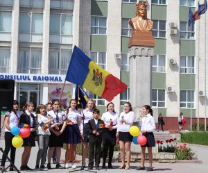 La Drochia a fost marcată Ziua Drapelului de Stat