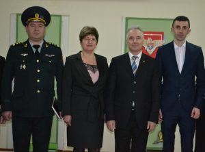 Ministrul Apărării Victor Gaiciuc în vizită de lucru la Drochia