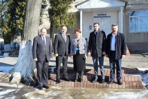 Ministrul Educației, Culturii și Cercetării al Republicii Moldova, Corneliu Popovici, în vizită la Drochia.