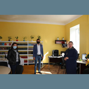 Președintele raionului Drochia, Alexei VASILEAN în vizită în localitatea Chetrosu, raionul Drochia