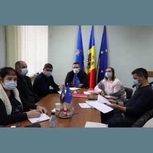 Ședință de lucru a grupului de inițiativă în cadru proiectului: Îmbunătățirea atractivității turistice din Regiunea de Nord a Republicii Moldova, prin reabilitarea conacelor din raionul Drochia