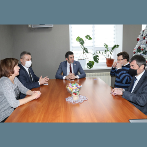 Сегодня состоялась встреча руководства Районного совета с сотрудниками Посольства Российской Федерации в Республике Молдова