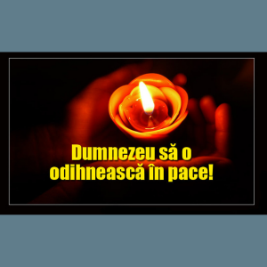 Veșnică să-i fie odihna!