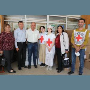 Ajutoare umanitare din partea Comitetului internațional de cruce roșie