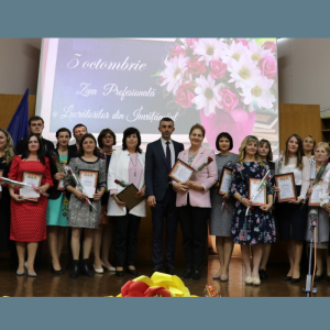 Eveniment festiv organizat de Ziua Internaţională a Profesorului