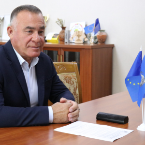 PREȘEDINTELE RAIONULUI, VASILE CEMORTAN, LA ÎNTREVEDERE CU REPREZENTANȚII OSCE