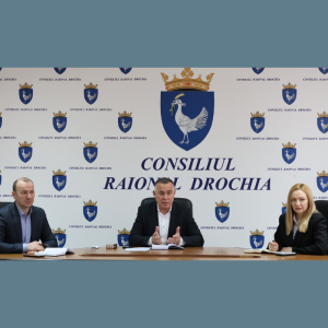 Ședința organizatorică convocată de Vasile Cemortan, Președintele raionului Drochia