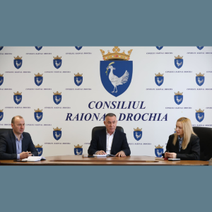 Ședința organizatorică convocată de Vasile Cemortan, Președintele raionului Drochia