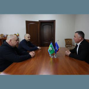 Vizita de lucru a Președintelui Consiliului Raional Cernăuți (Ucraina), dl Mykola Kutsak, la Drochia